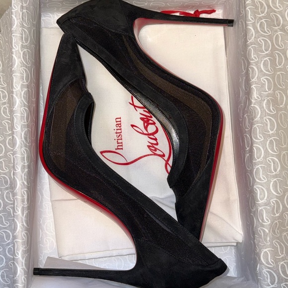Christian Louboutin Black Stiletto Heels